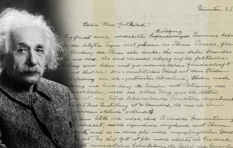 Detail Surat Einstein Tentang Agama Dan Tuhan Nomer 40