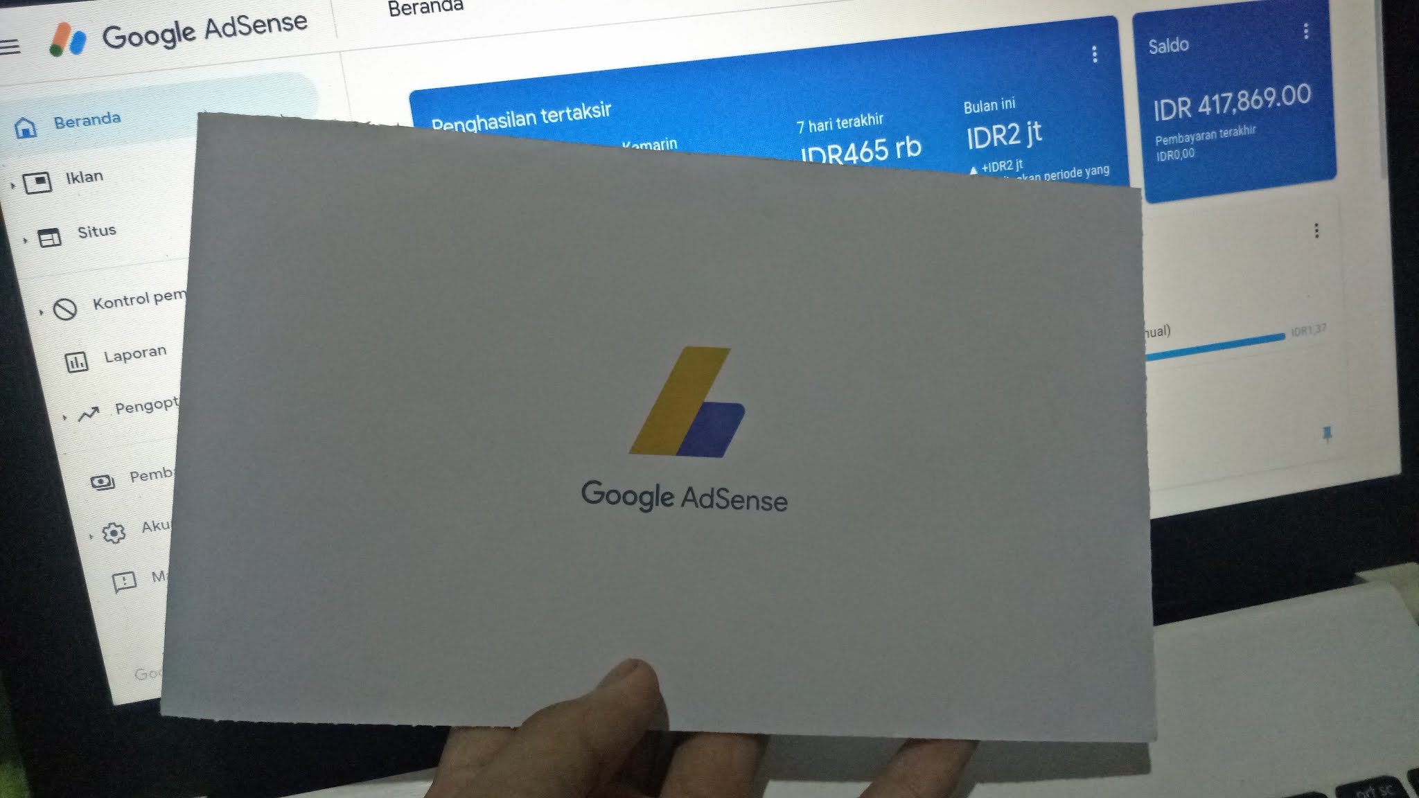 Detail Surat Google Adsense Nomer 52