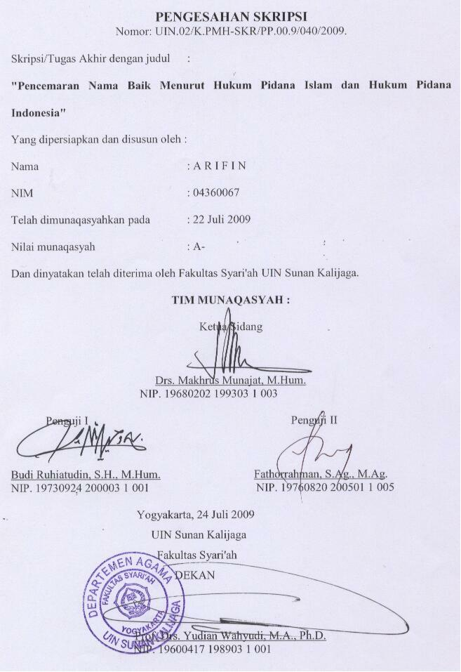 Detail Surat Gugatan Pencemaran Nama Baik Nomer 23