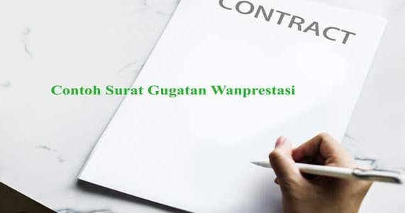 Detail Surat Gugatan Perdata Asli Nomer 30