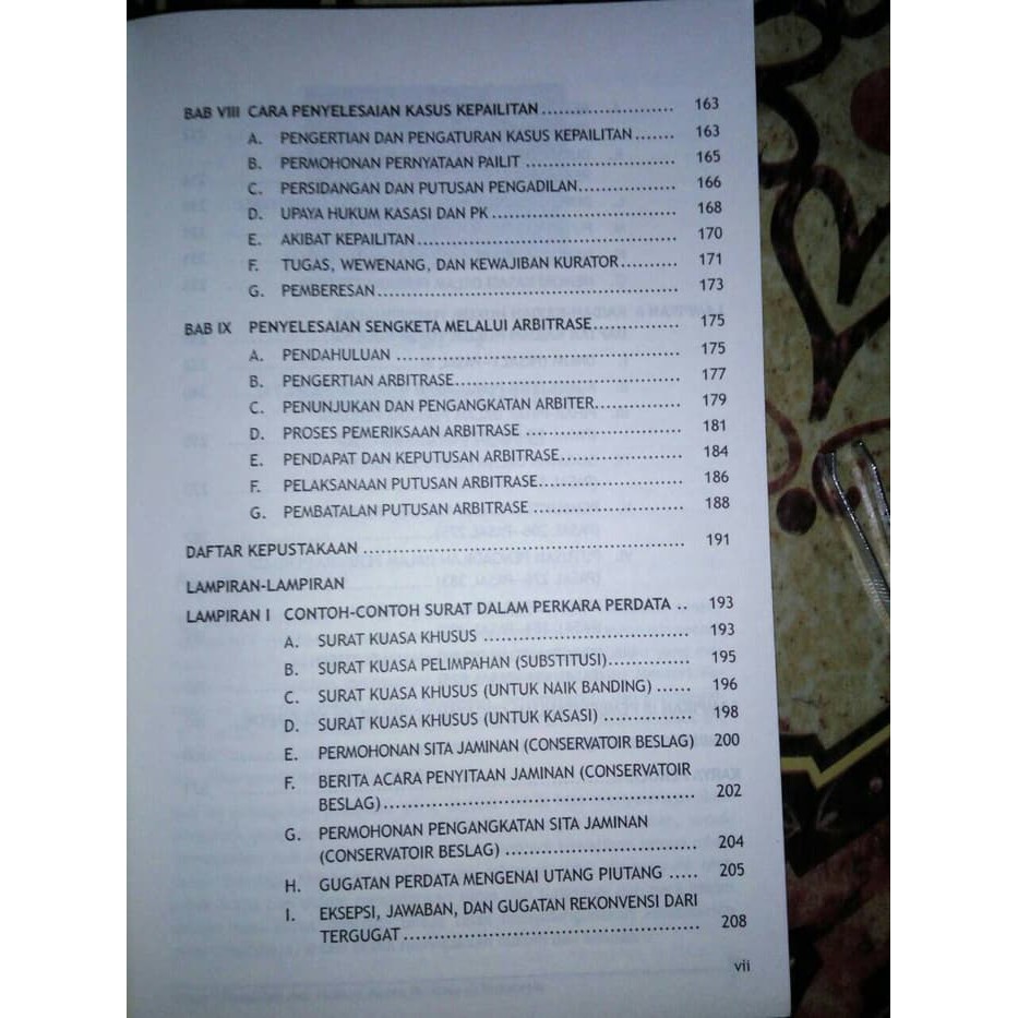 Detail Surat Gugatan Utang Piutang Nomer 40