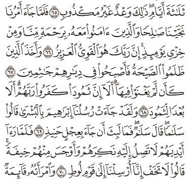 Detail Surat Hud Ayat 67 Nomer 22