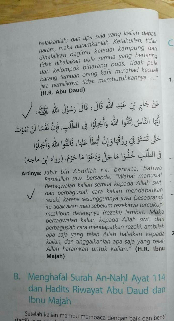 Detail Surat Ibnu Majah Nomer 5