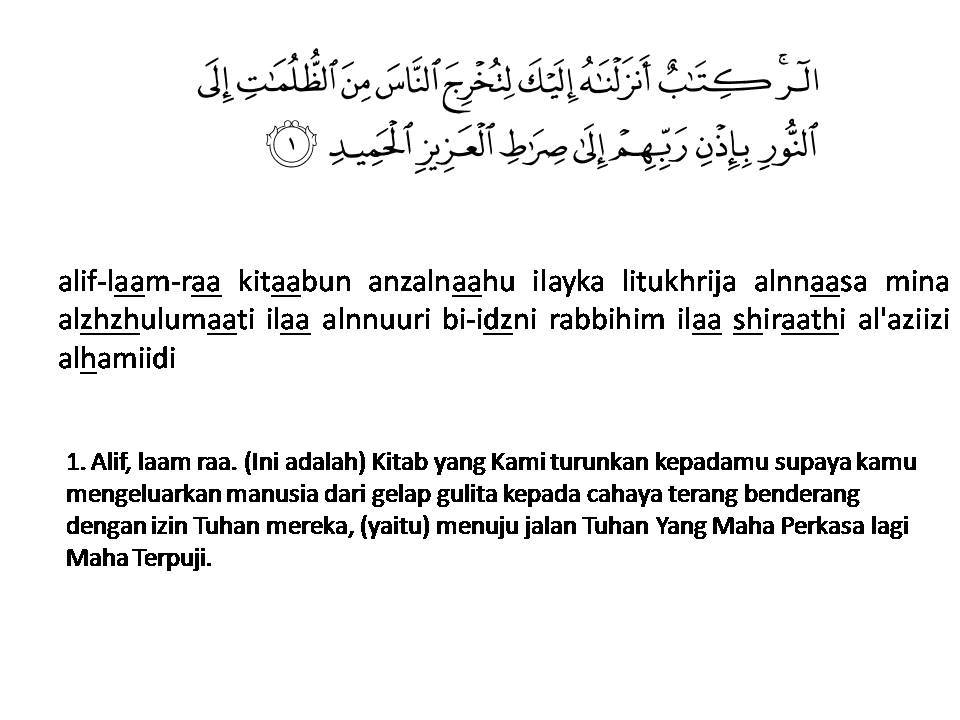 Detail Surat Ibrahim Ayat 1 Nomer 11