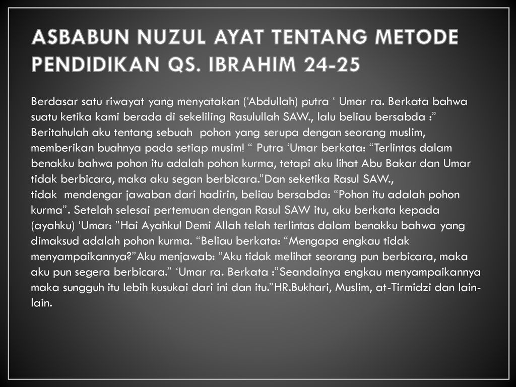 Detail Surat Ibrahim Ayat 24 25 Nomer 29