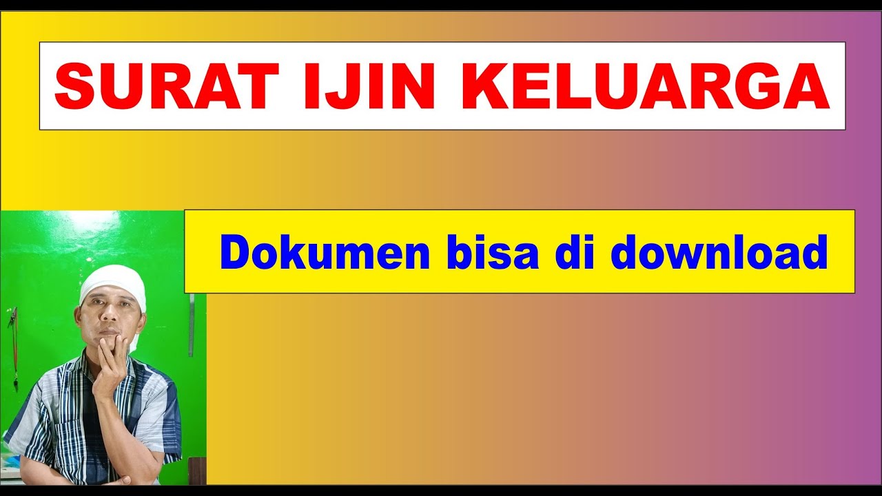 Detail Surat Ijin Keluarga Nomer 50