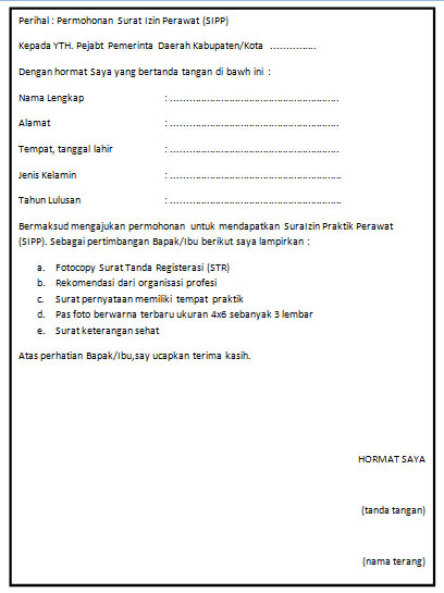 Download Surat Ijin Praktek Nomer 30