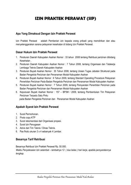 Detail Surat Ijin Praktek Perawat Nomer 2