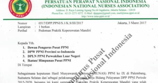 Detail Surat Ijin Praktek Perawat Nomer 34