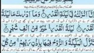 Detail Surat Inna Anzalnahu Fi Lailatul Qadr Nomer 19