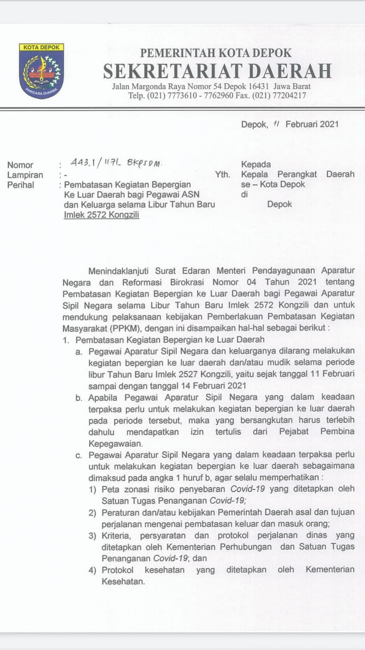Detail Surat Izin Bepergian Nomer 24