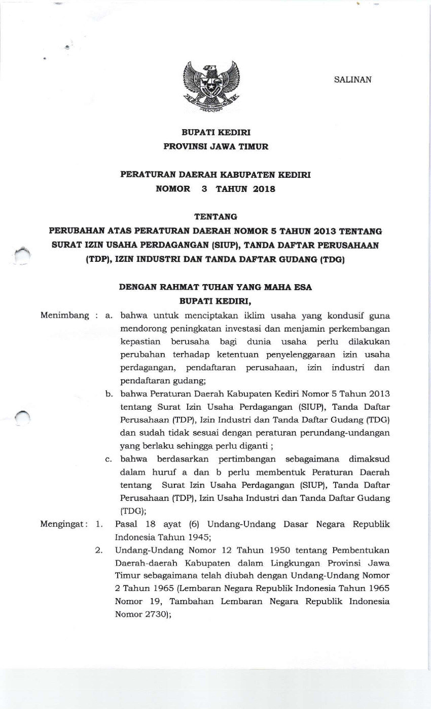 Detail Surat Izin Industri Nomer 34