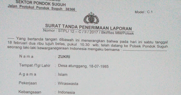 Detail Surat Izin Jalan Kepolisian Nomer 37