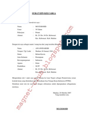 Download Surat Izin Keluarga Nomer 44