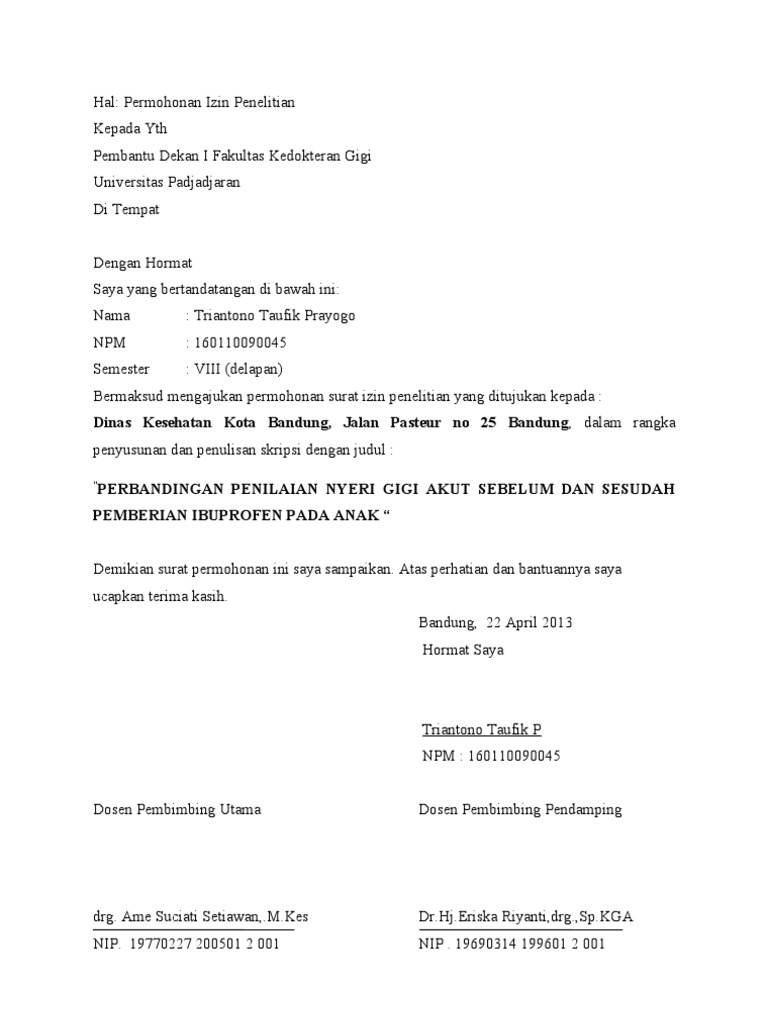 Detail Surat Izin Penelitian Nomer 14