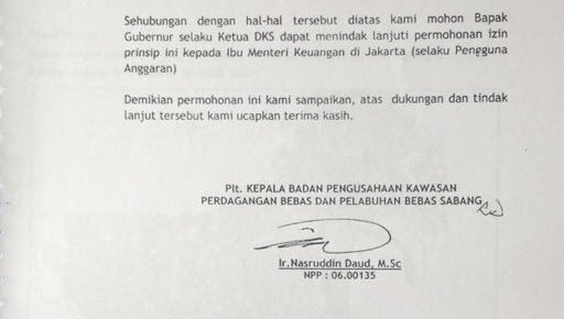 Detail Surat Izin Prinsip Nomer 20