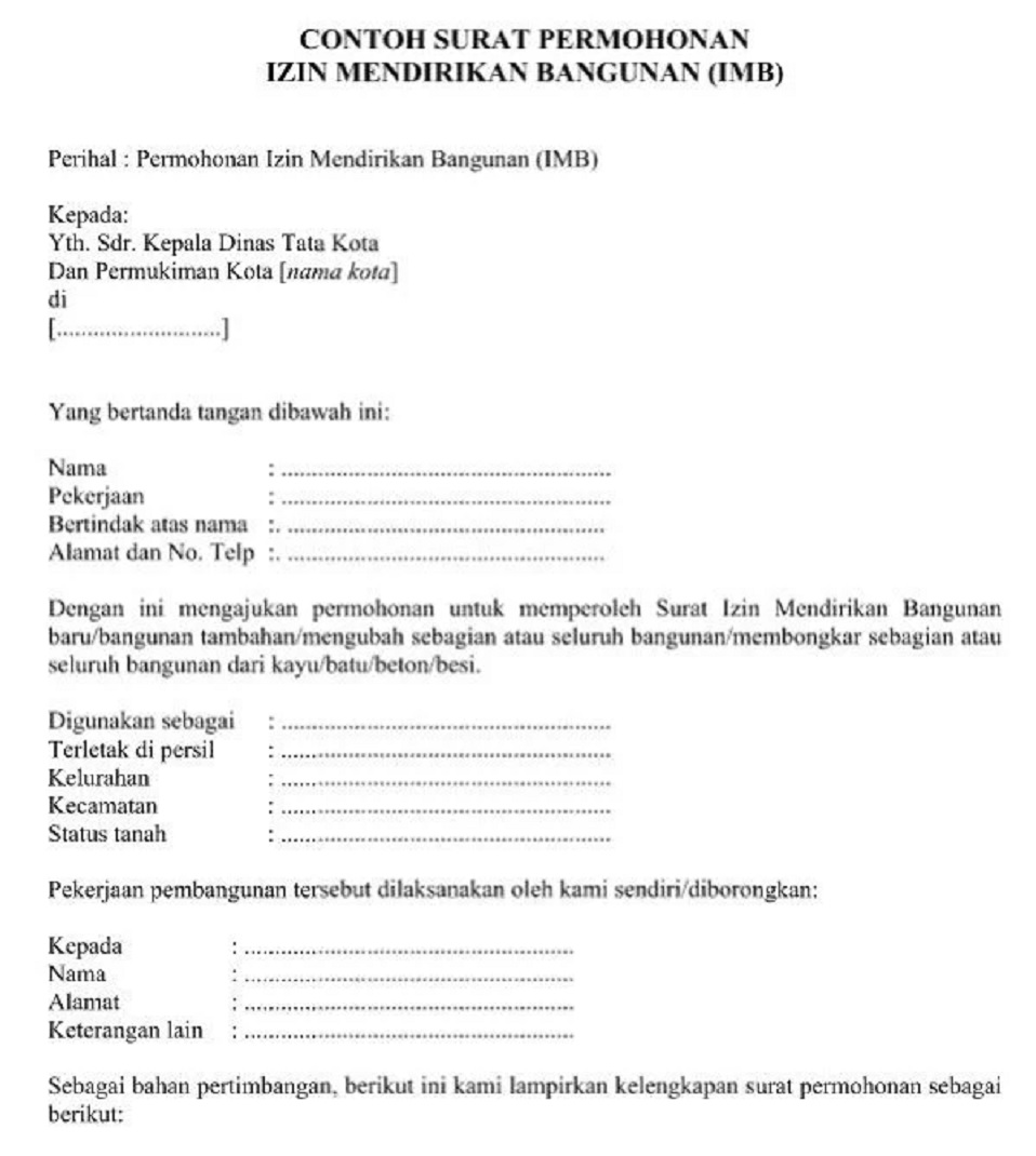 Detail Surat Izin Tetangga Nomer 13