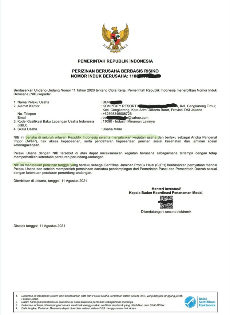 Detail Surat Izin Usaha Jasa Konstruksi Nomer 42