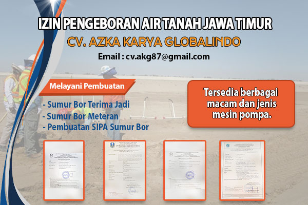 Detail Surat Izin Usaha Pengeboran Air Tanah Nomer 32