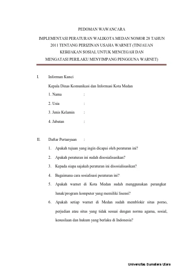 Detail Surat Izin Usaha Warnet Nomer 34