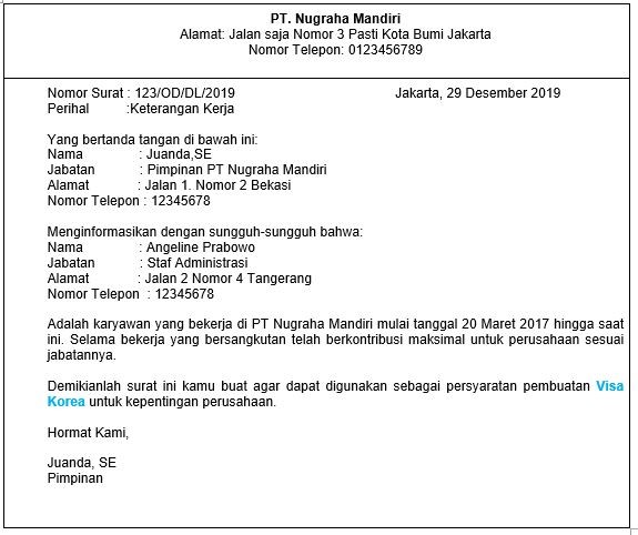 Detail Surat Jalan Kerja Nomer 44