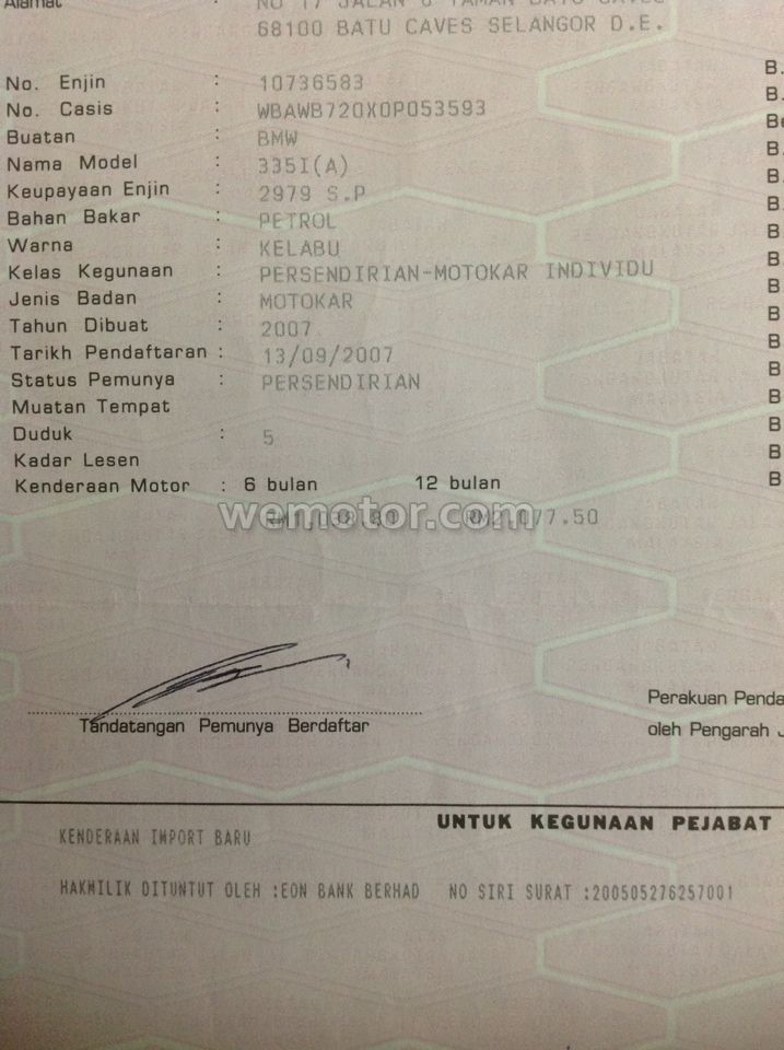 Detail Surat Jalan Motor Baru Nomer 40