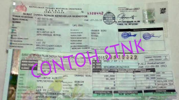 Detail Surat Jalan Motor Baru Nomer 41