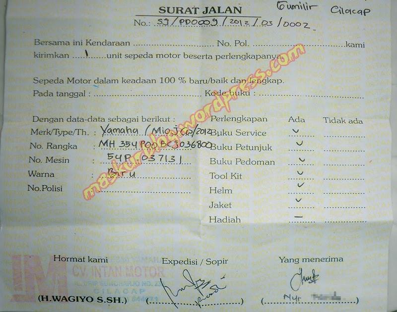 Detail Surat Jalan Motor Baru Nomer 6