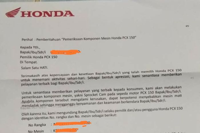 Detail Surat Jalan Motor Baru Dari Dealer Nomer 4