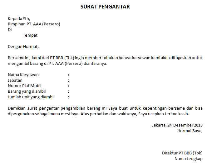 Detail Surat Jalan Pengambilan Barang Nomer 20