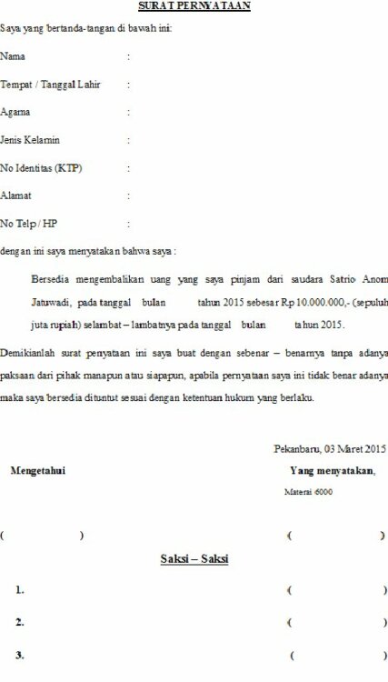 Detail Surat Jaminan Pembayaran Nomer 31