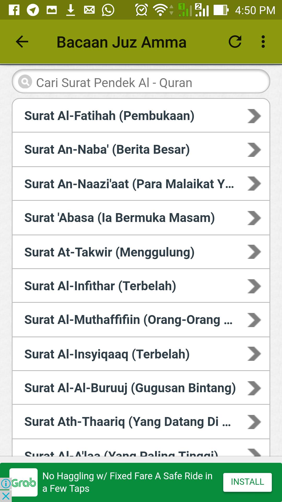 Detail Surat Juz Amma 30 Juz Nomer 12