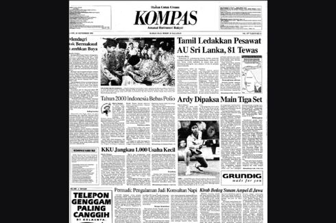 Detail Surat Kabar Kompas Hari Ini Nomer 3