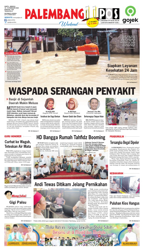 Detail Surat Kabar Palembang Nomer 33