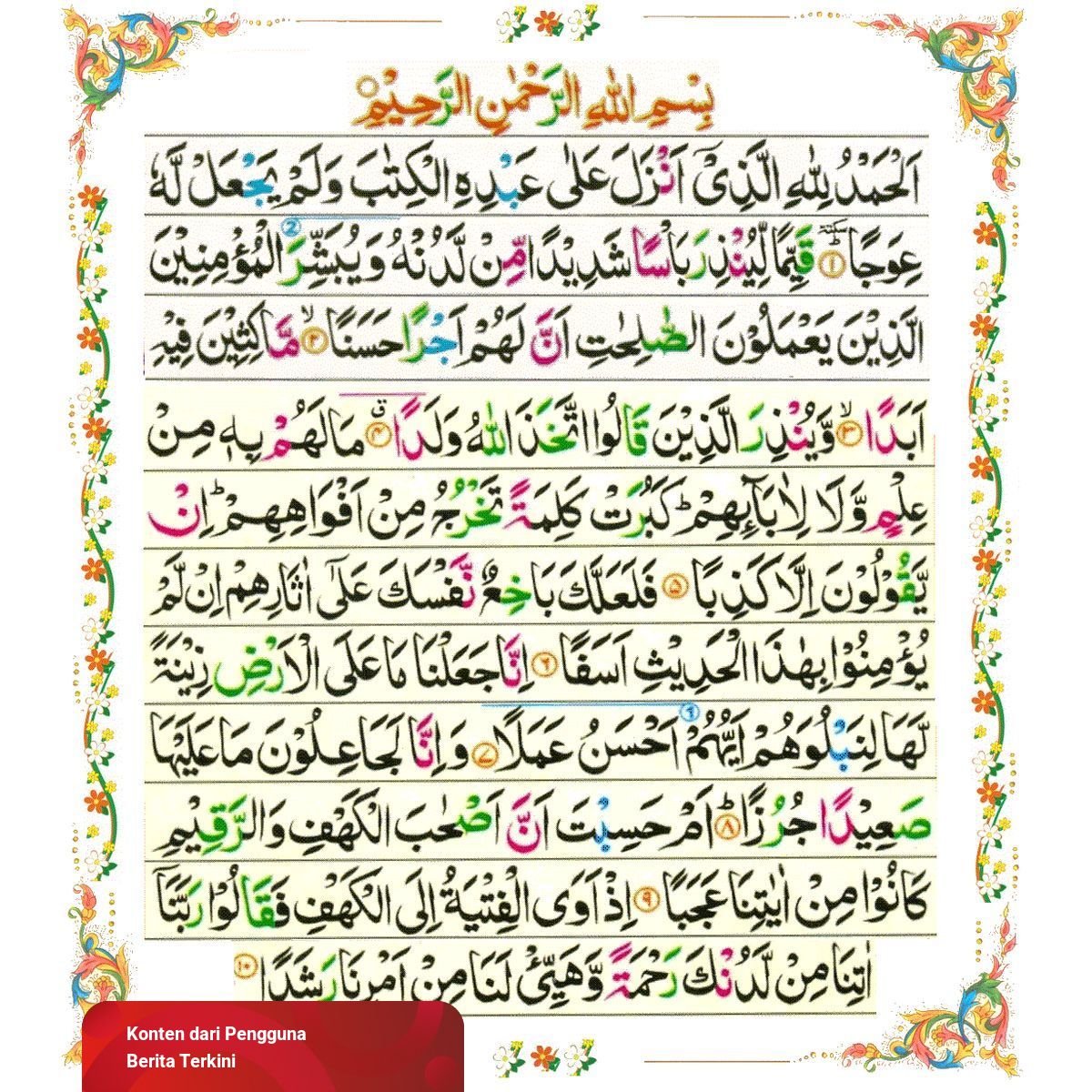 Detail Surat Kahfi Ayat 1 10 Nomer 51