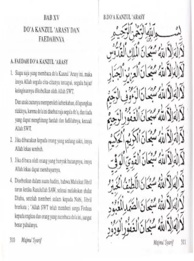 Detail Surat Kanzul Arsy Nomer 10