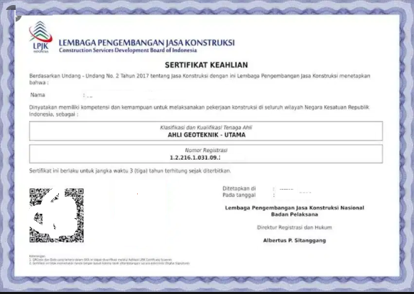 Detail Surat Keahlian Ska Nomer 20