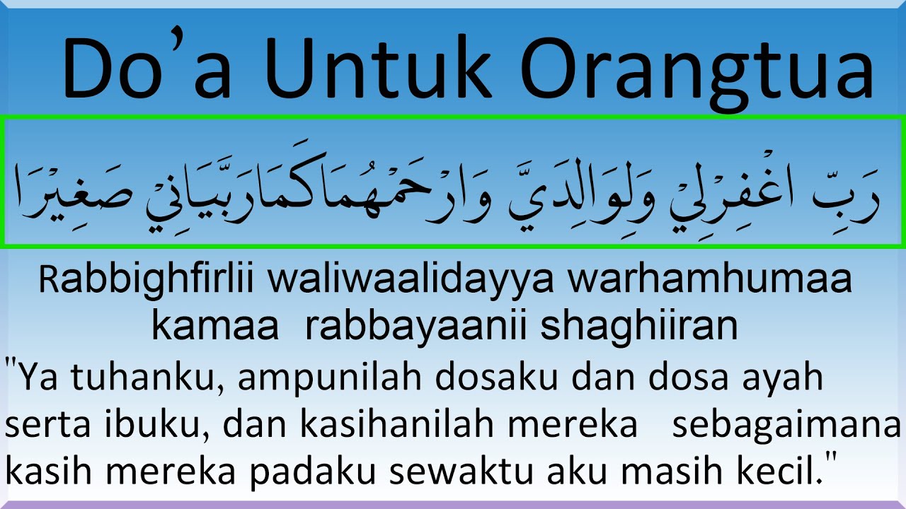 Detail Surat Kedua Orang Tua Nomer 6