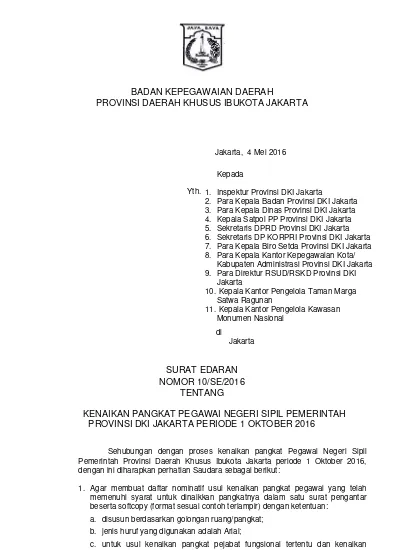 Detail Surat Kenaikan Pangkat Nomer 30