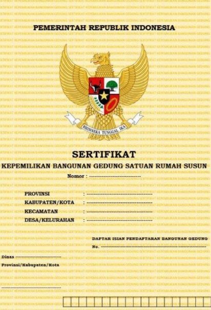 Detail Surat Kepemilikan Rumah Nomer 42