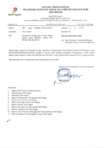 Surat Keputusan Kepala Skk Migas - KibrisPDR