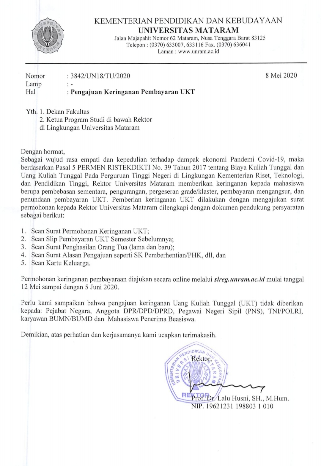 Detail Surat Keringanan Pembayaran Nomer 5