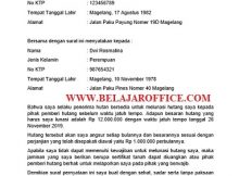 Detail Surat Kesanggupan Membayar Nomer 51