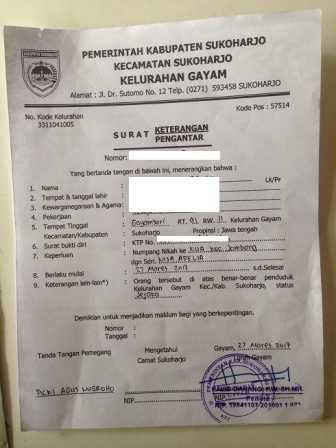 Detail Surat Kesehatan Nikah Nomer 15