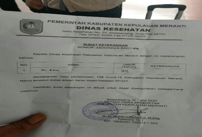 Detail Surat Kesehatan Puskesmas Nomer 28