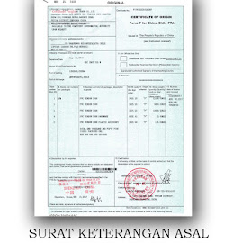 Detail Surat Keterangan Asal Barang Nomer 30