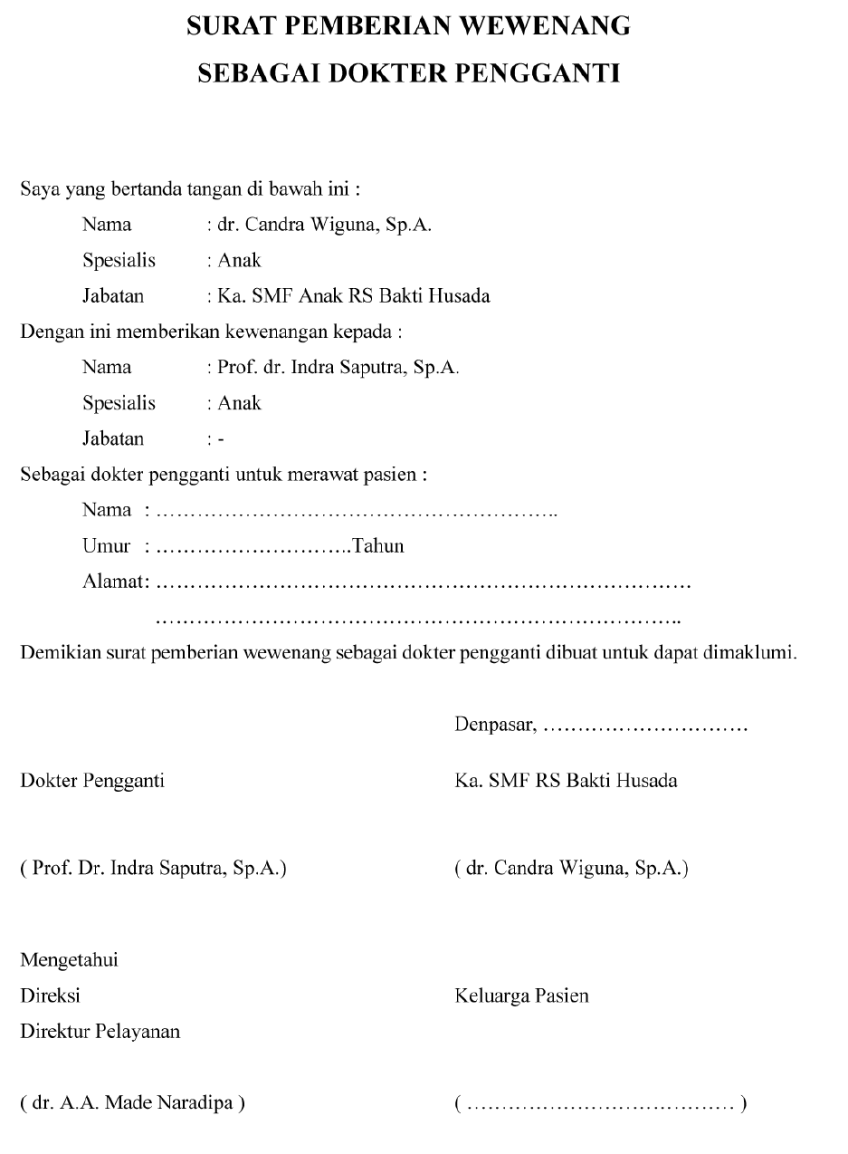 Detail Surat Keterangan Dari Dokter Nomer 28