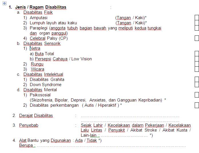 Detail Surat Keterangan Disabilitas Nomer 19