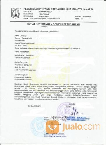 Detail Surat Keterangan Domisili Usaha Dari Kelurahan Nomer 19