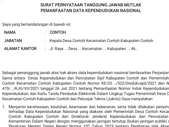 Detail Surat Keterangan Kependudukan Nomer 23